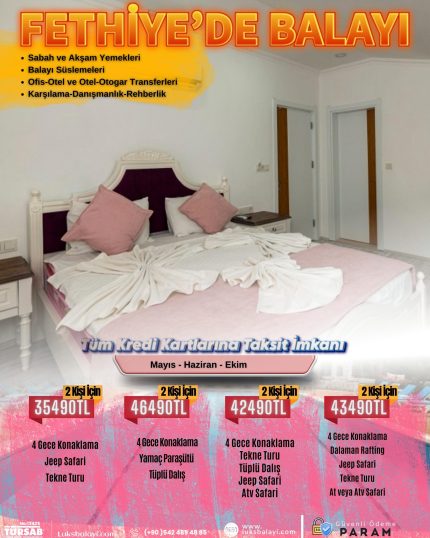 fethiye balayı turları